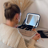 SENSSE Glow Up Vanity Case faux leather - British product