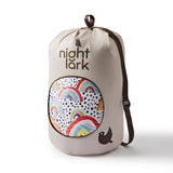 Night Lark Eleanor Bowmer Rainbow duvet set single, imported from the UK