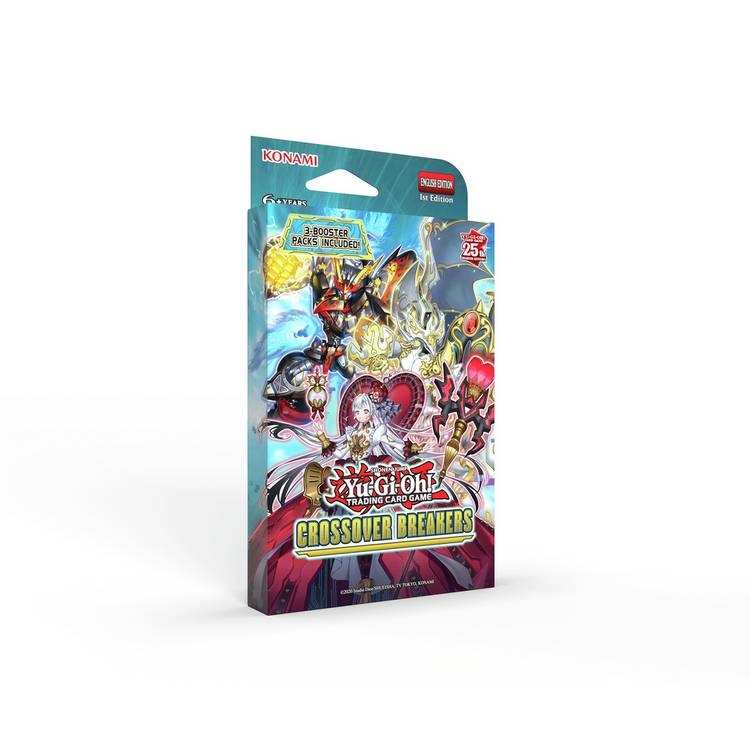 Yu-Gi-Oh Crossover Breakers trading card game 3 pack, imported from the UK