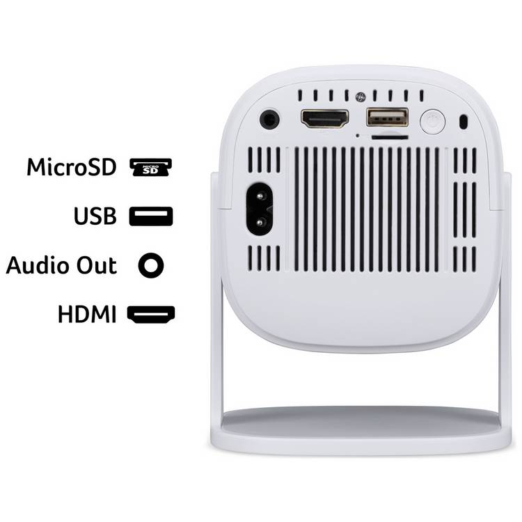 Acer AOPEN QH15s portable projector in white, UK version