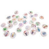 Chad Valley wooden memory game with jungle animals (British brand)