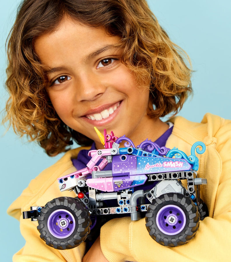 Lego Technic Monster Jam Sparkle Smash Pull-Back Truck, UK version