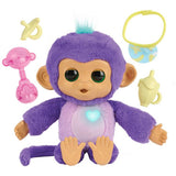 Argos Fingerlings Care 'n' Cuddles Interactive Purple Baby Monkey 30cm- Buy online at McGrocer