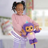 Fingerlings Care 'n' Cuddles interactive baby monkey - British product