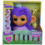 Fingerlings Care 'n' Cuddles interactive baby monkey - British product