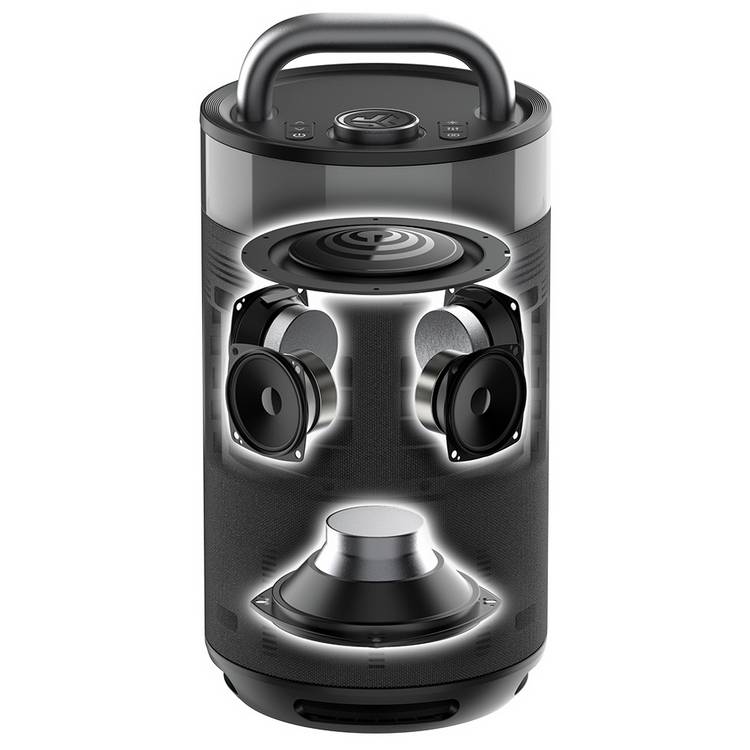 JLab Epic Party portable Bluetooth speaker black, UK version