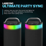 JLab Epic Party portable Bluetooth speaker black, UK version