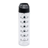 Home black tracker sipper water bottle 700ml - British product