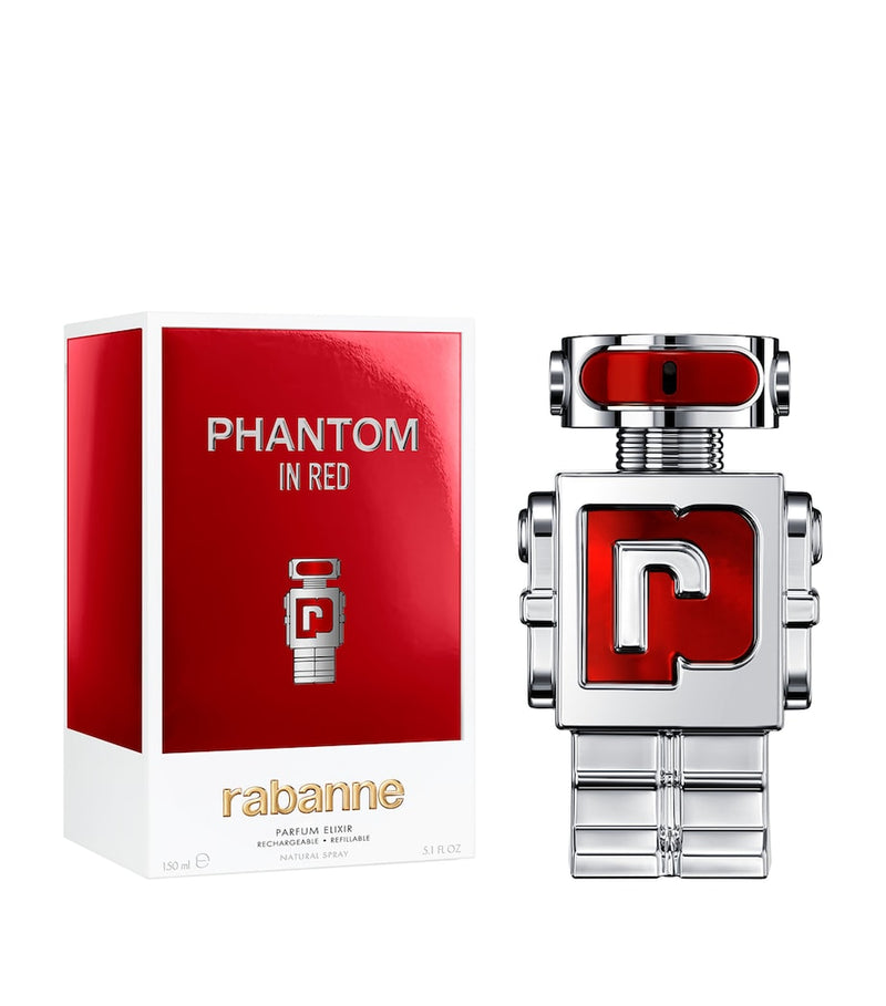 Rabanne Phantom In Red Parfum Elixir 150ml refill (British brand)