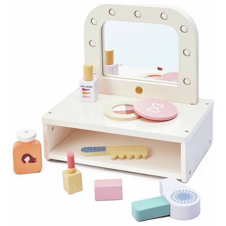 Chad Valley wooden vanity toy set, UK version