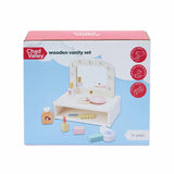 Chad Valley wooden vanity toy set, UK version