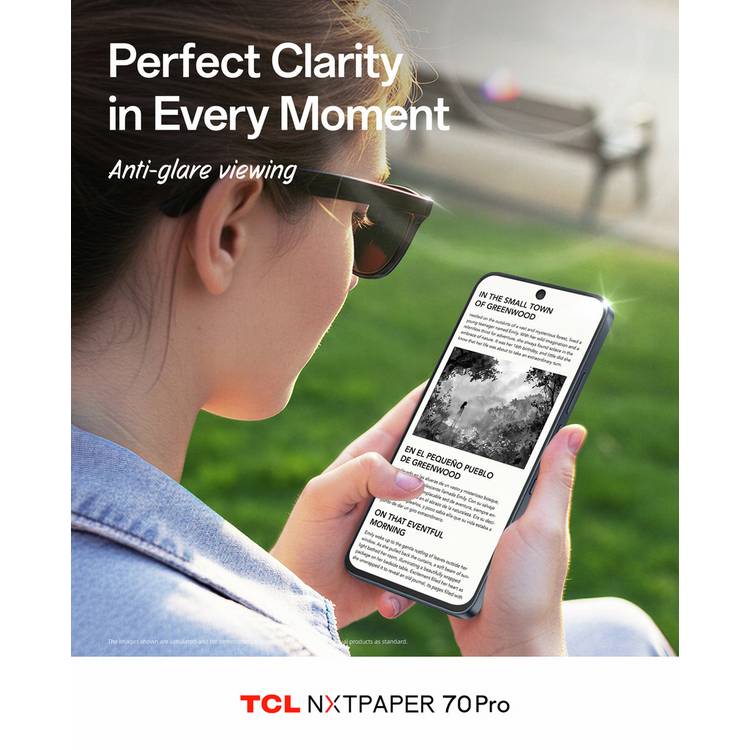 TCL NXTPAPER 70 Pro 5G smartphone 256GB blue (British brand)