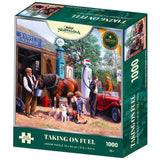 Kidicraft Nostalgia Taking On Fuel 1000 piece jigsaw puzzle - British product