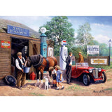 Kidicraft Nostalgia Taking On Fuel 1000 piece jigsaw puzzle - British product