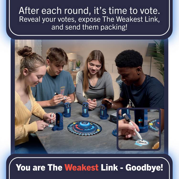 Drumond Park Weakest Link trivia board game, imported from the UK