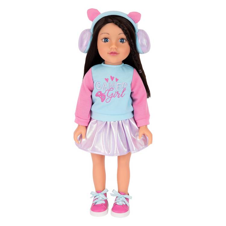 DesignAfriend gamer doll outfit 18 inch - British product