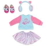 DesignAfriend gamer doll outfit 18 inch - British product