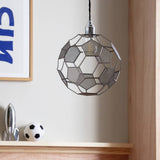 Argos Argos Home Football Metal Easy Fit Lampshade 25cm- Buy online at McGrocer
