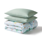 Night Lark Animal Atlas coverless duvet set single, UK version