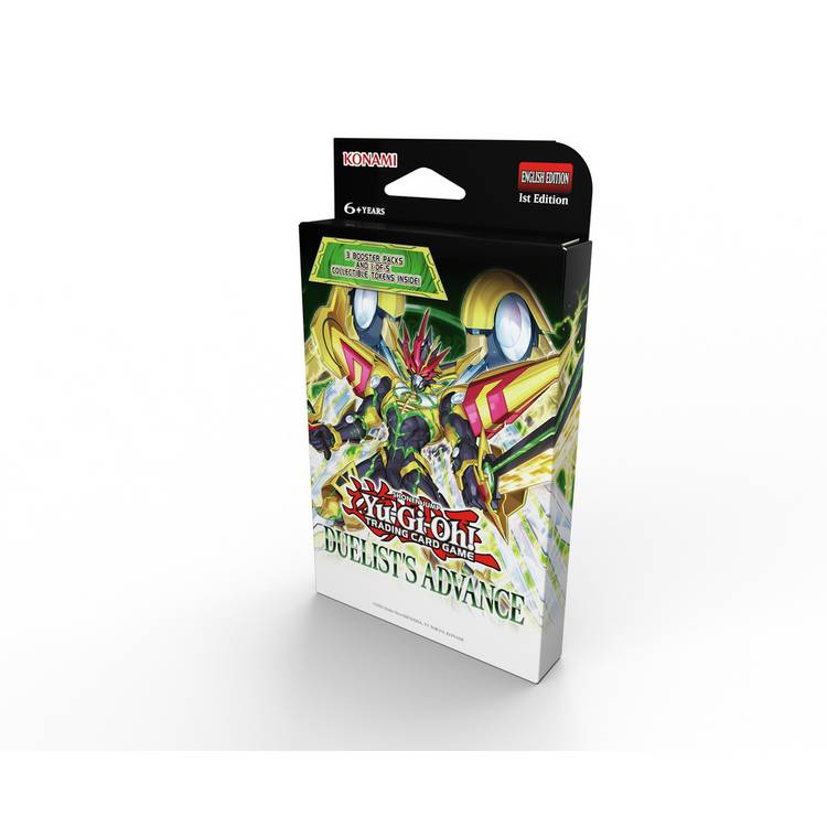 Yu-Gi-Oh! Duelist's Advance 3-pack trading cards - British product