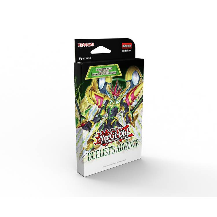 Yu-Gi-Oh! Duelist's Advance 3-pack trading cards - British product