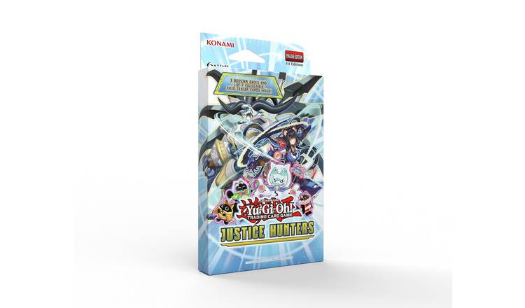 Yu-Gi-Oh! Justice Hunters 3 pack trading card game, imported from the UK