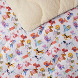 Night Lark Happy Dogs throw blanket 135x200cm, UK version