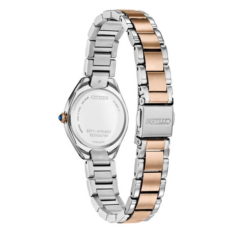 Citizen Ladies Eco-Drive watch with two-tone bracelet, imported from the UK