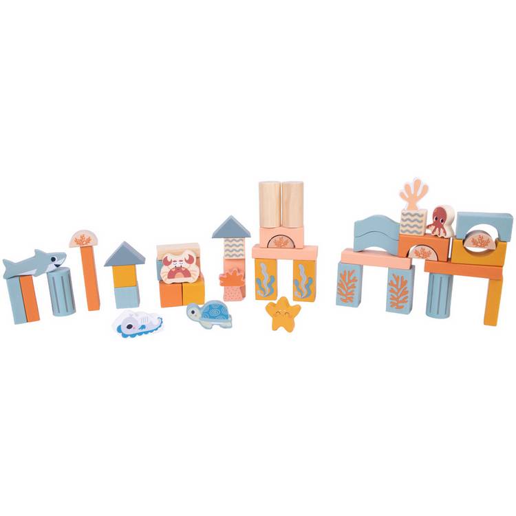Chad Valley Under the Sea building blocks set - British product