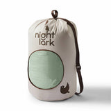 Night Lark coverless duvet set seersucker 10.5 tog single, UK version