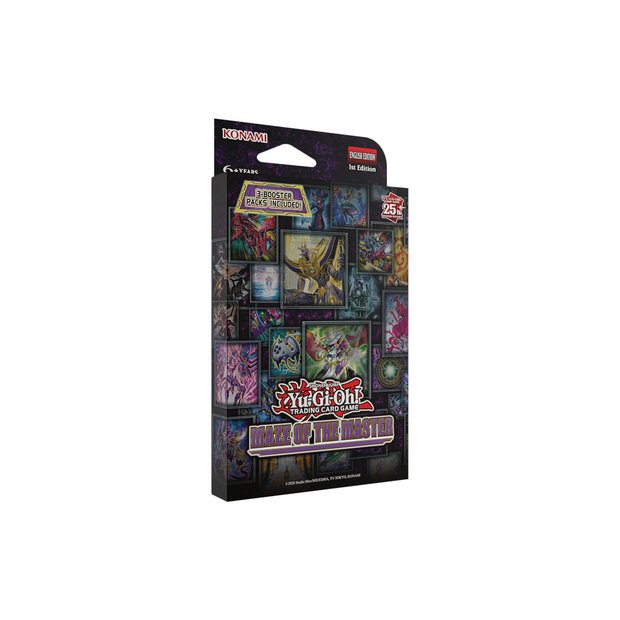 Yu-Gi-Oh Maze Of The Master 3 Pack booster pack (British brand)