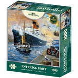 Kidicraft Nostalgia puzzle 1000 pieces RMS Mauretania, UK version