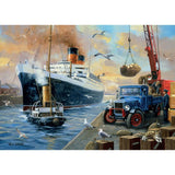Kidicraft Nostalgia puzzle 1000 pieces RMS Mauretania, UK version