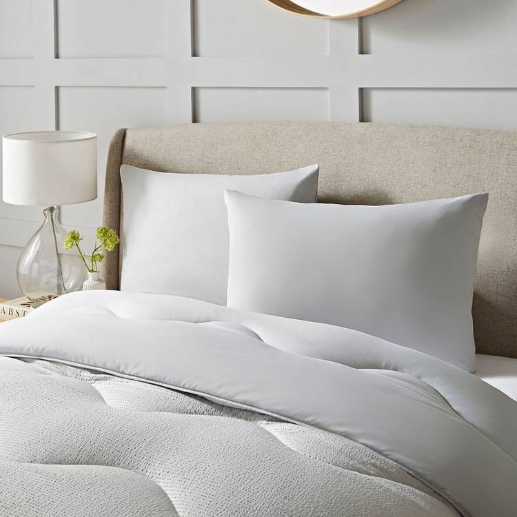 Night Lark coverless duvet set seersucker Nordic Mist single, imported from the UK