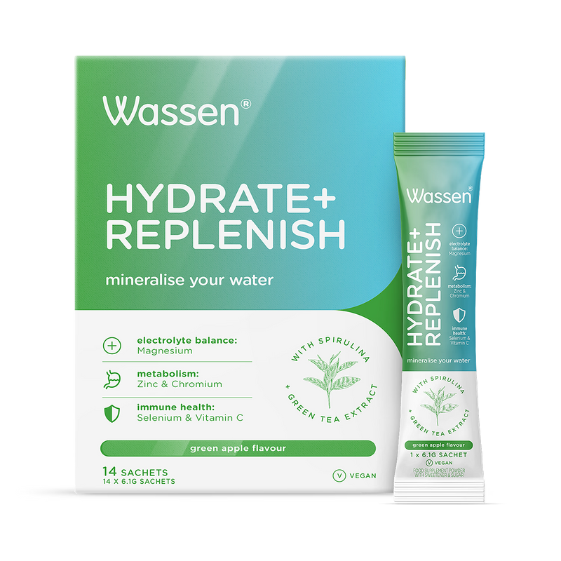 Hydrate & Replenish electrolyte sachets 14 pack - British product