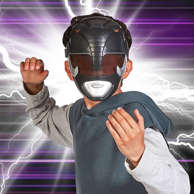 Power Rangers Black Mask roleplay mask - British product