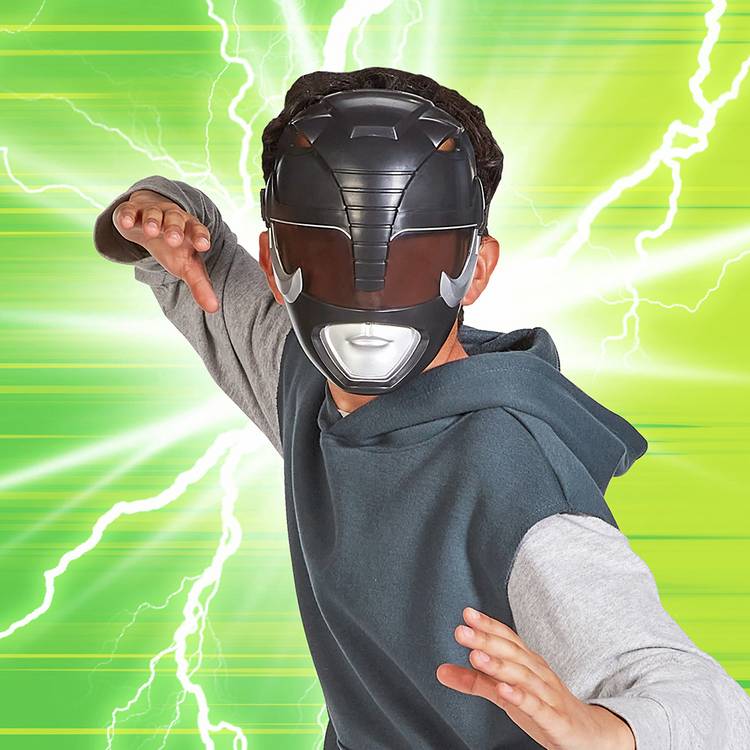 Power Rangers Black Mask roleplay mask - British product