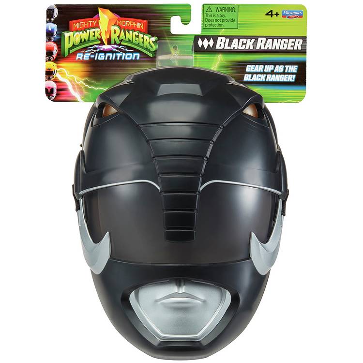 Power Rangers Black Mask roleplay mask - British product