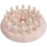 Chad Valley wooden memory chess game, imported from the UK