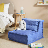 Argos Habitat Kids Mini Estelle Cord Beanbag - Blue- Buy online at McGrocer