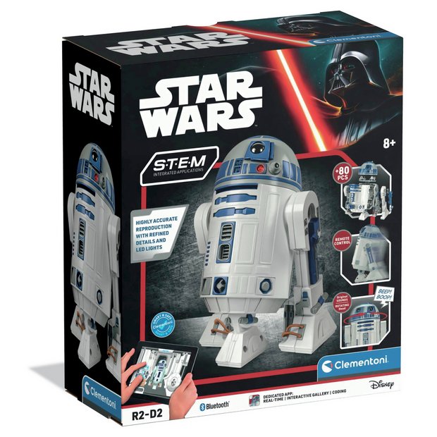 Star Wars R2-D2 buildable robot toy with lights and sounds (British brand)