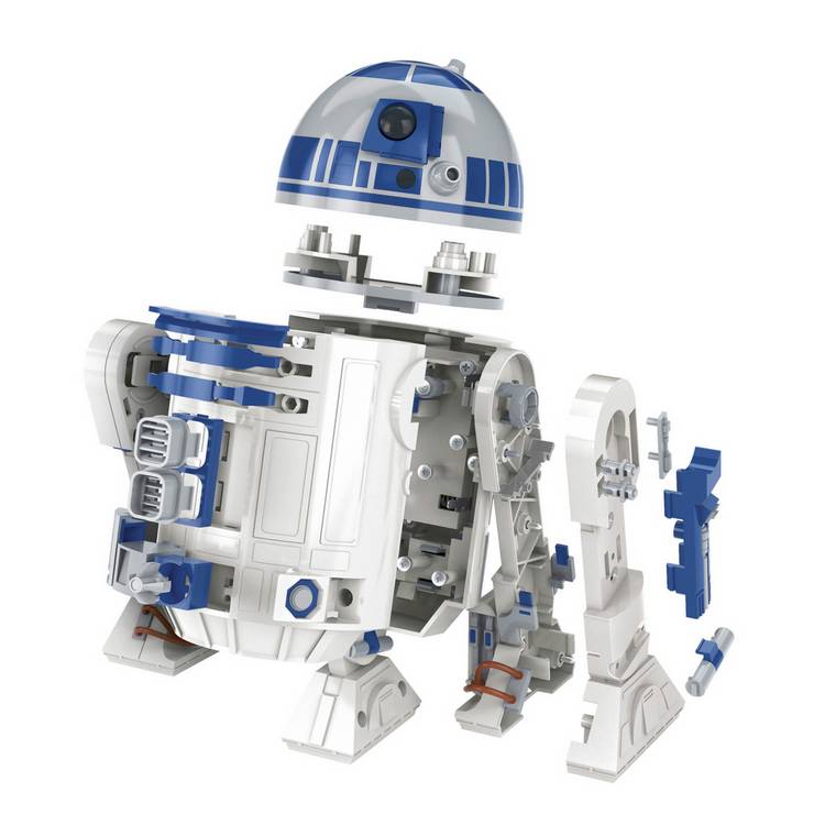 Star Wars R2-D2 buildable robot toy with lights and sounds (British brand)