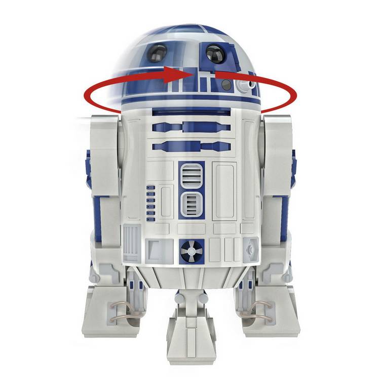 Star Wars R2-D2 buildable robot toy with lights and sounds (British brand)