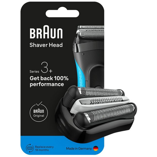 Braun Series 3+ shaver head replacement, UK version