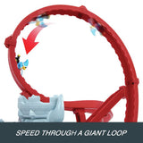 Hot Wheels Mario Kart Bowser's Castle track set 34 inch (British brand)
