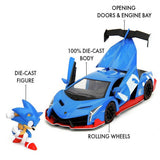 Jada die-cast car Sonic Lamborghini Veneno 1:24 scale - British product