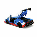 Jada die-cast car Sonic Lamborghini Veneno 1:24 scale - British product