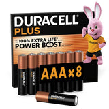 Argos Duarcell Plus Powerboost AAA Batteries - Pack of 8- Buy online at McGrocer