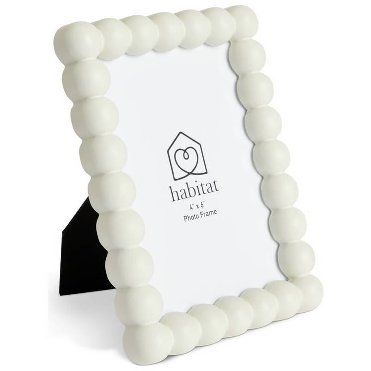 Habitat bobble natural picture frame 4x6 inch, imported from the UK