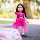 DesignAfriend Eva Prom Princess doll 18 inch, UK version